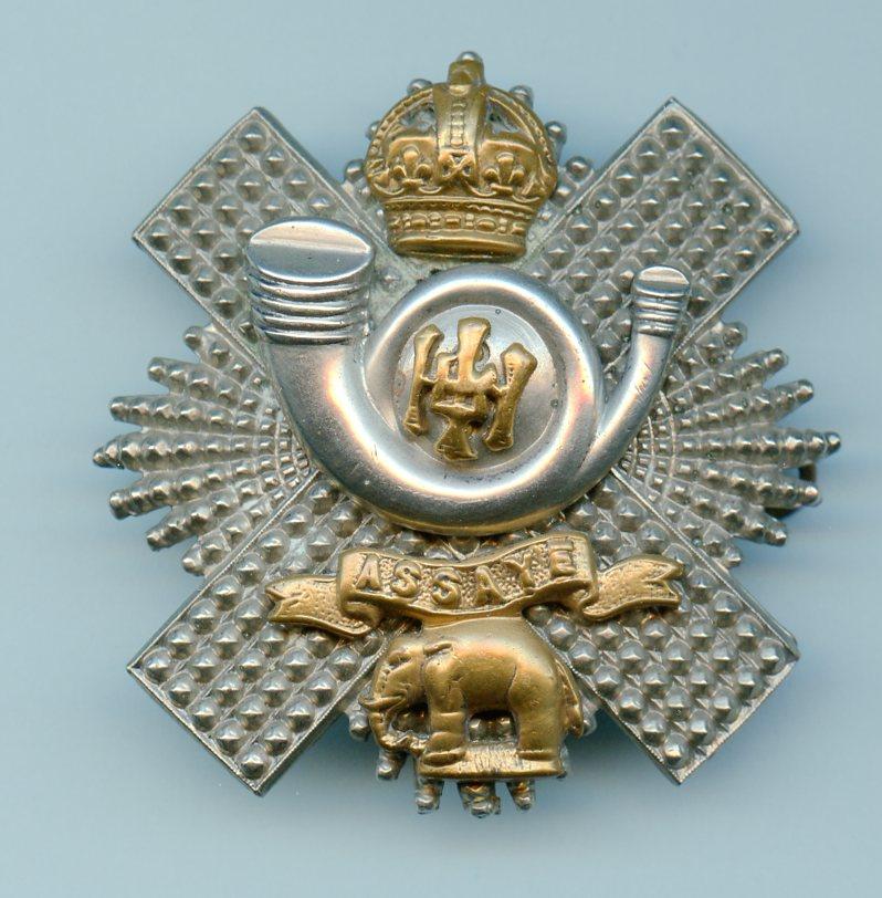 Highland Light Infantry HLI Officers Cap Badge