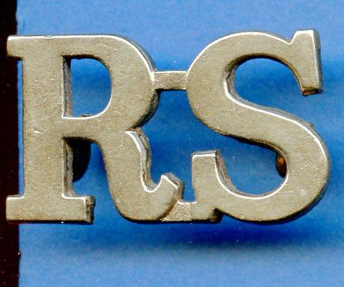 Royal Scots Shoulder Title Badge