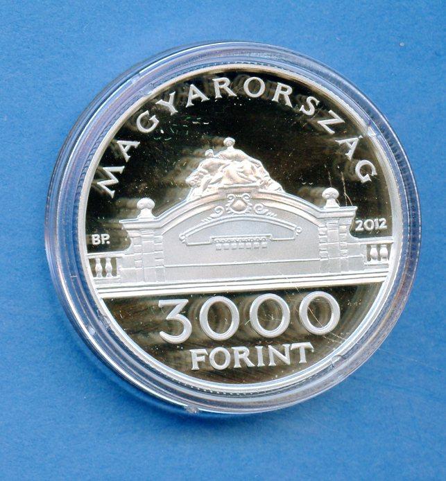 Hungary  Silver  Proof 3000 Forint  Coin Dated 2012