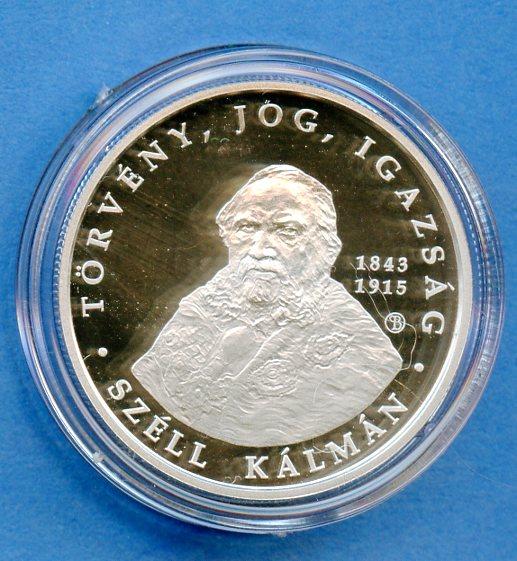 Hungary  Silver  Proof 5000 Forint Coin Dated 2015