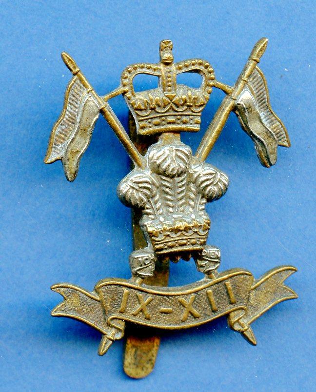 9th/12th Prince of Wales Lancers Cap Badge