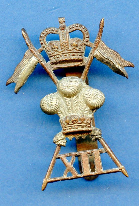 12th Prince of Wales Lancers Cap Badge