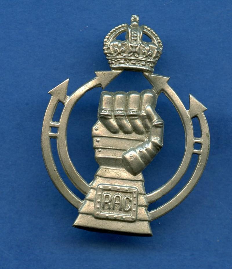 Royal Armoured Corps Cap badge