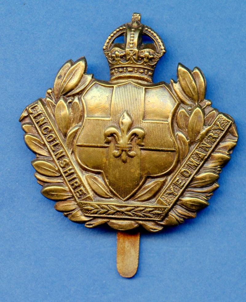 Lincolnshire Yeomanry Cap Badge