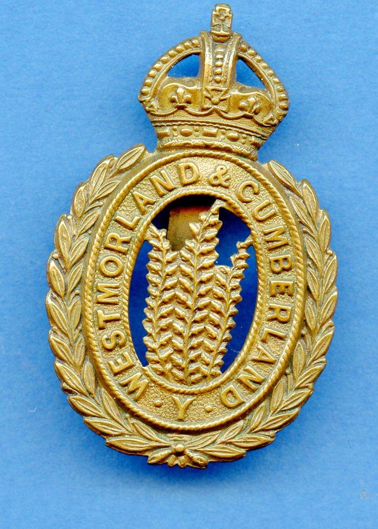 The Westmoreland and Cumberland Yeomanry Cap Badge