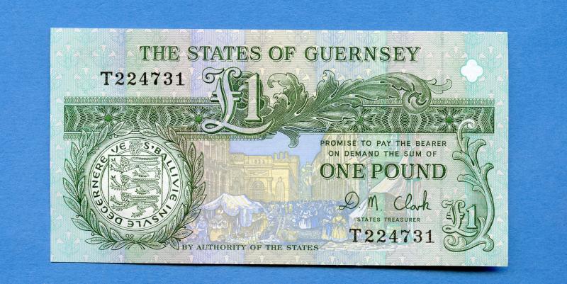 The States Of Guernsey £1 One Pound Note 1994