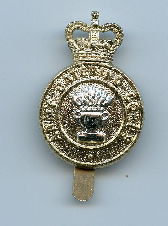 Army Catering Corps Anodised Cap Badge No Motto