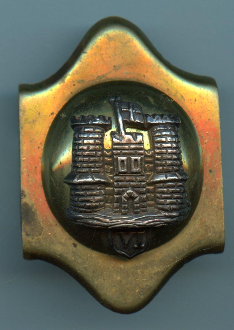 6th (Inniskilling) Dragoons Regimental Horse Brass Badge