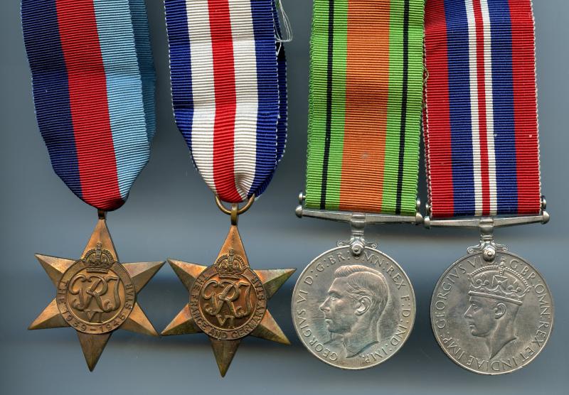 WW2 Boxed Group of Medals To LT G.W. Forsyth