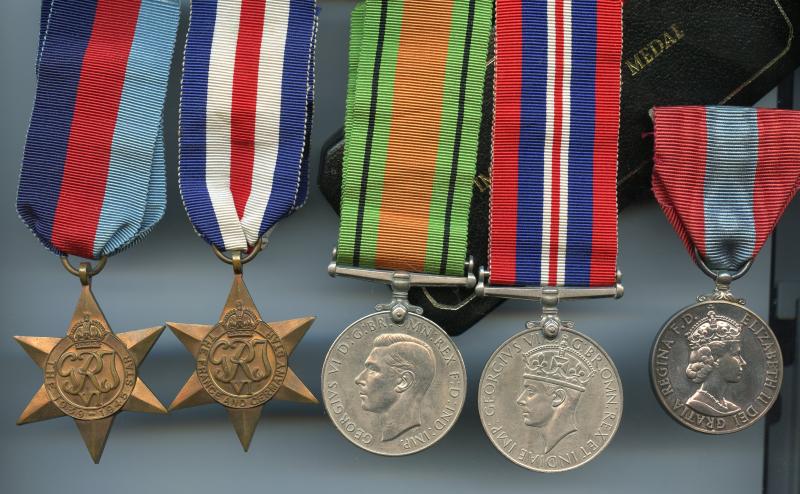 Group of 5 Medals To John Edwin Roby, Royal Signals