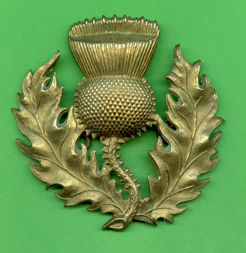 2nd Dragoons Royal Scots Greys Officers Bearskin Badge