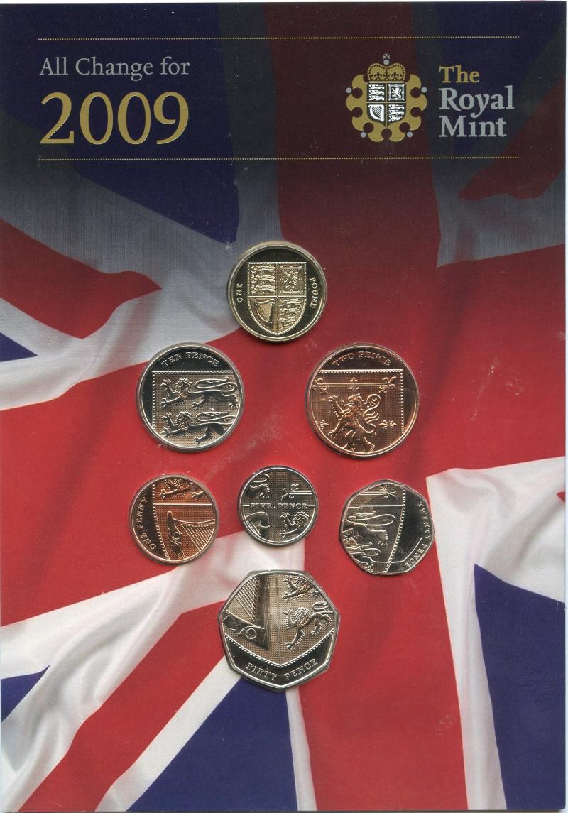 UK 2009 United Kingdom Brilliant Uncirculated Coin Set