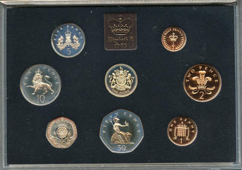 UK 1983 Royal Mint Proof Coin Set