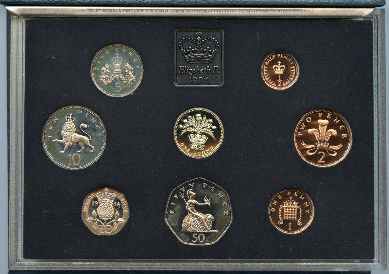 UK 1984 Royal Mint Proof Coin Set