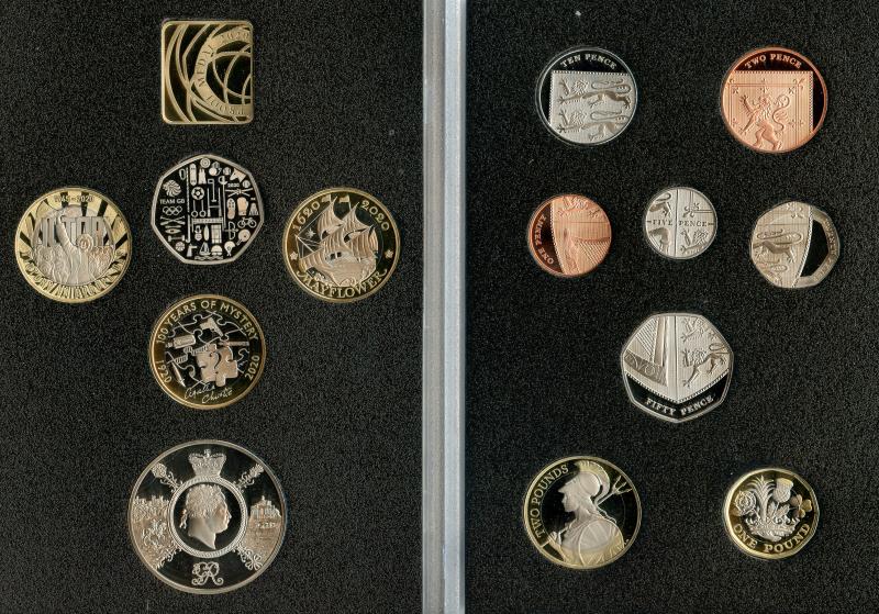 UK 2020 Royal Mint UK Proof Set of Coins