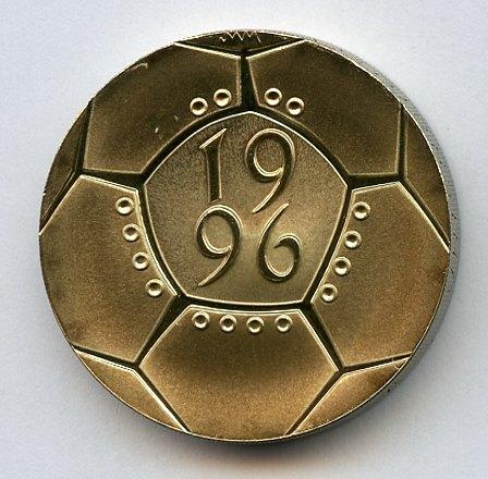 UK 1996  European Football Championship  Proof £2 Coin
