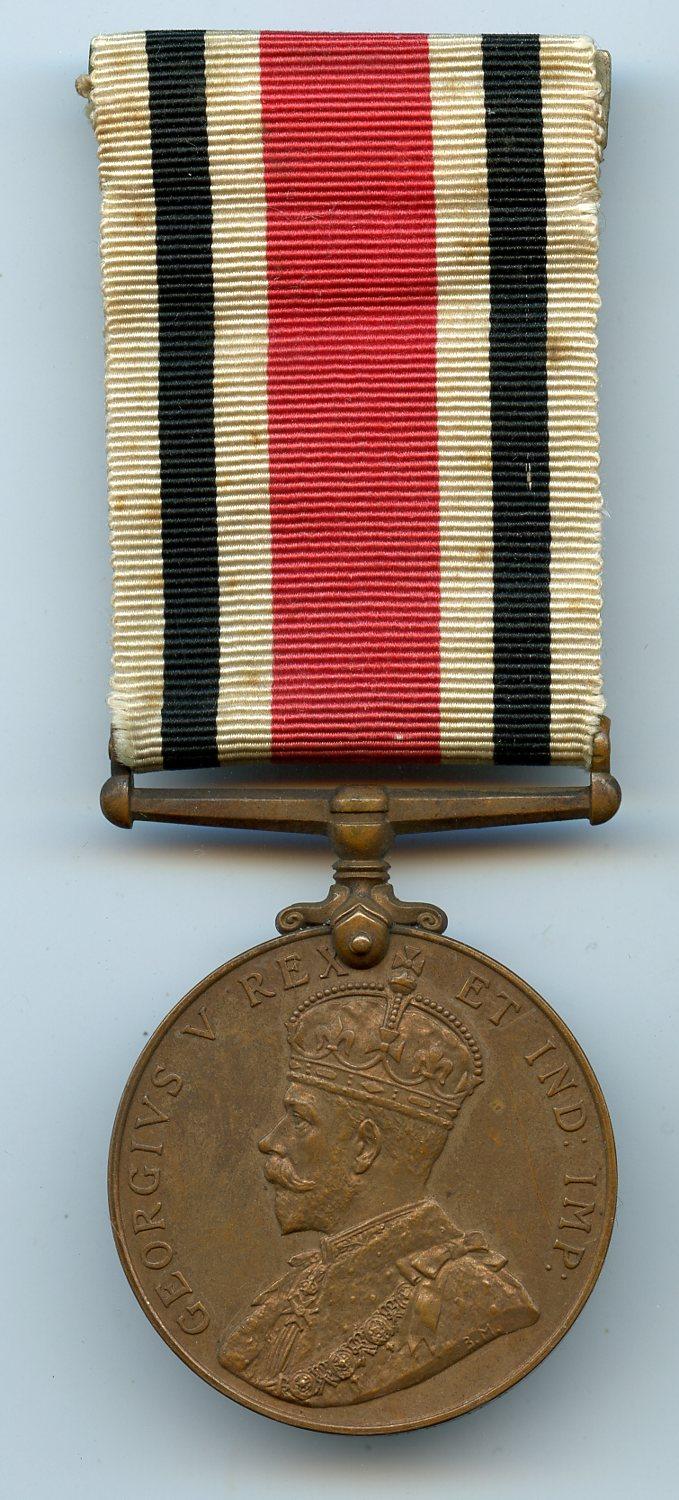 Special Constabulary Medal Frank R Webster