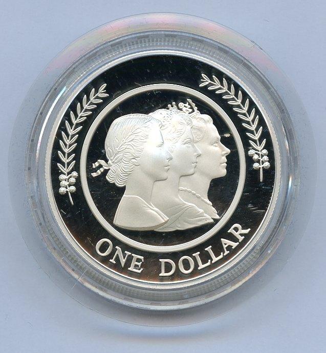 1999 Australia 1oz Silver Proof $1 coin 
