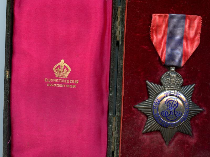 Imperial Service Medal Edward VII Gentlemans Issue