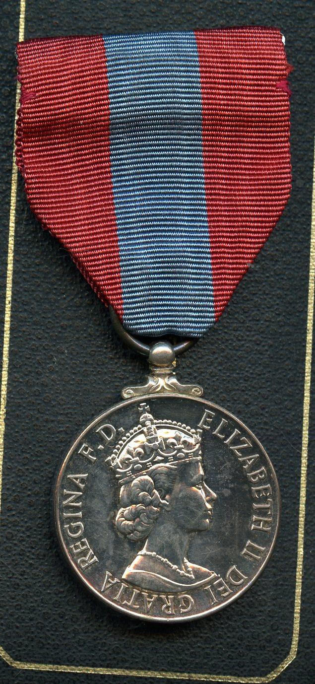Imperial Service Medal  Queen Elizabeth II Reginald McLeod