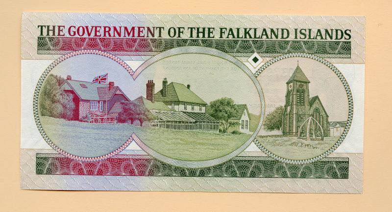 Falkland Islands  £10 Ten Pounds Banknote Dated 1st January 2011