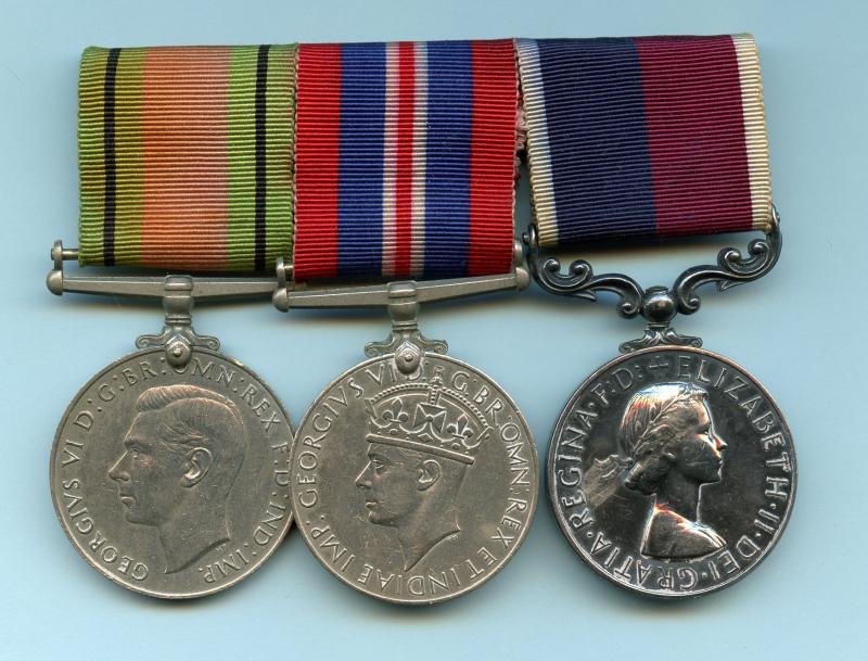 WW2 Royal Air Force Long Service Medal Group To Walter Robert John  Treasurer, Royal Air Force