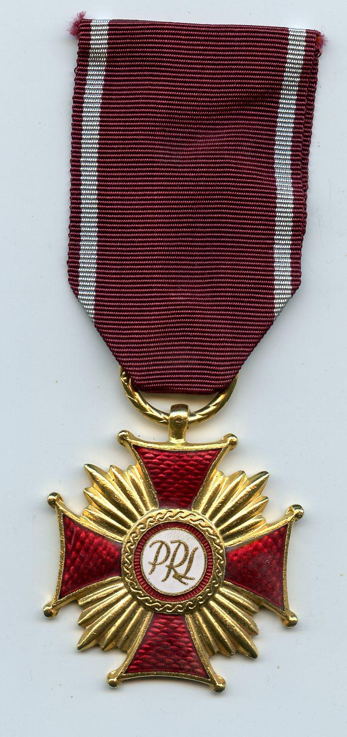 Poland Polish Merit Cross Medal  First Class