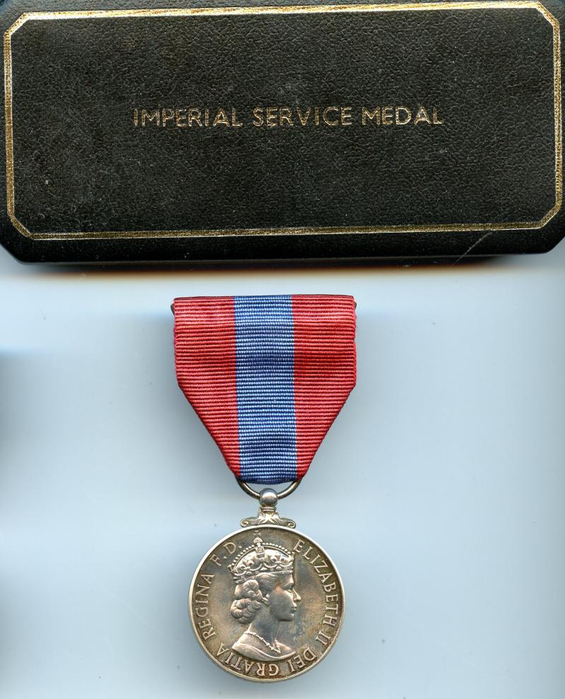 Imperial Service Medal  Jack Edward Bridger