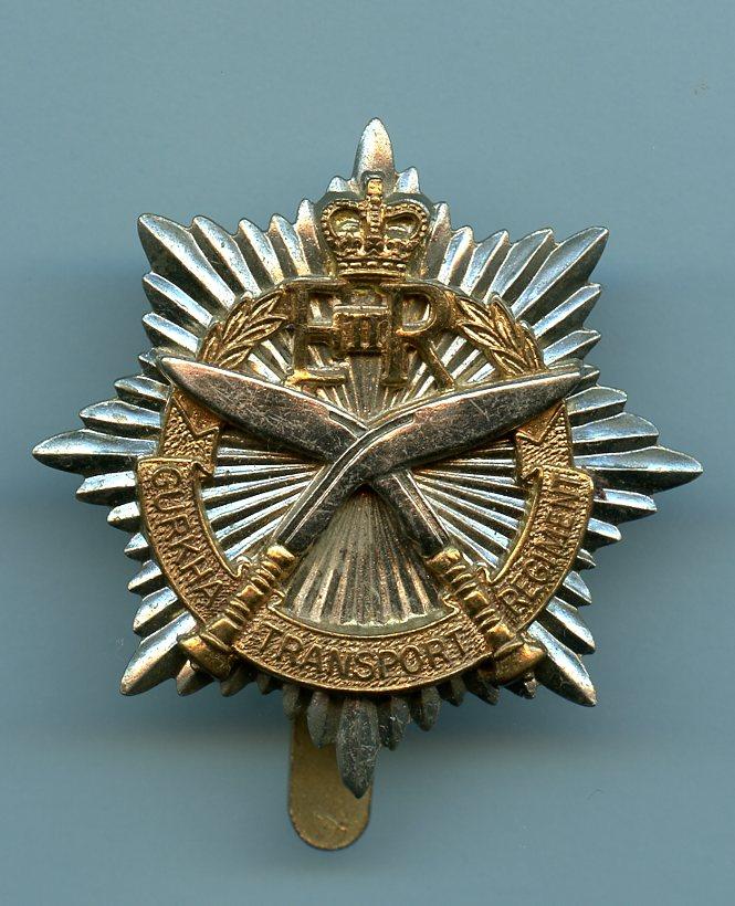 Gurkha Transport Regiment   Bi- Metal Cap Badge