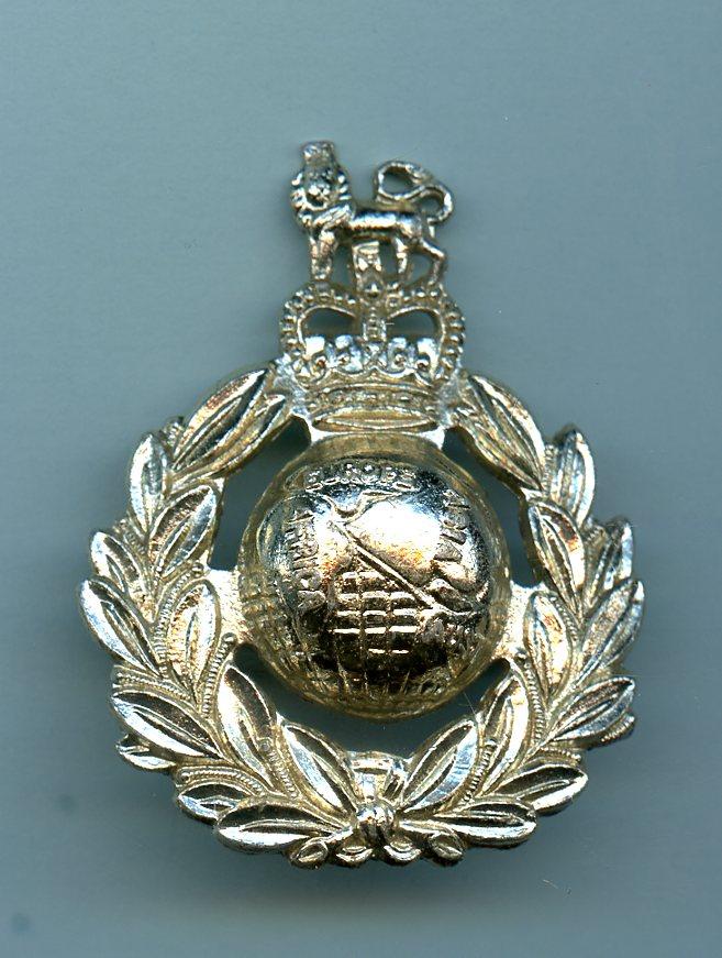 Royal Marines  Anodised Cap Badge