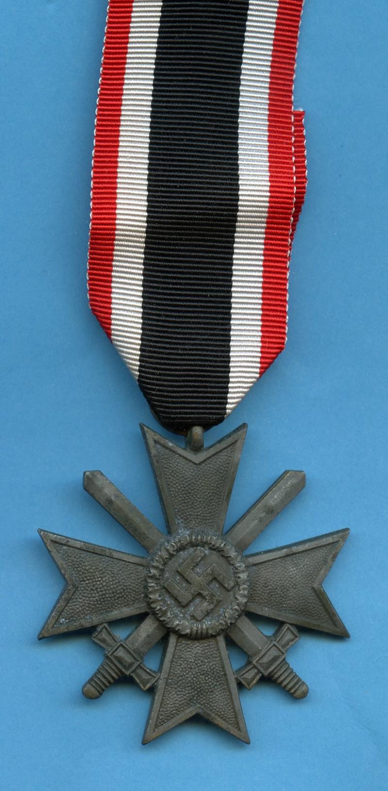 WW2 German  Bronze Merit Cross Medal with Swords