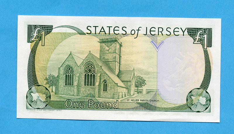 The States of Jersey 1993 One Pound  £1 Notes Prefix LC