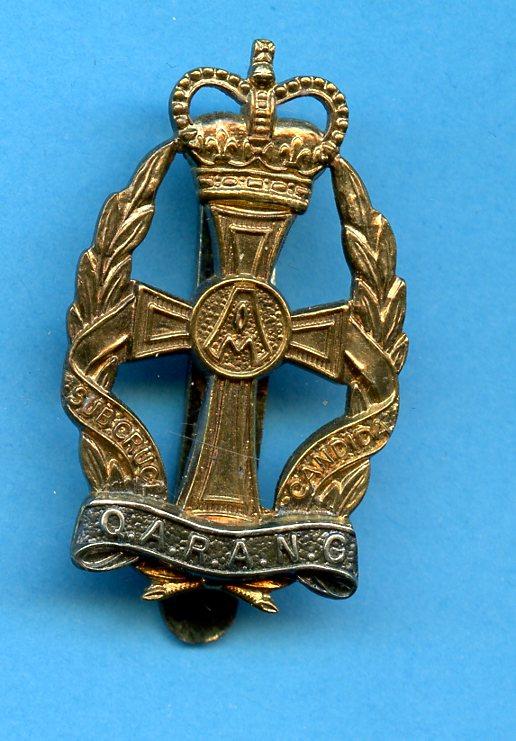 Queen Alexandra`s Royal Army Nursing Corps  Bi- Metal  Cap badge