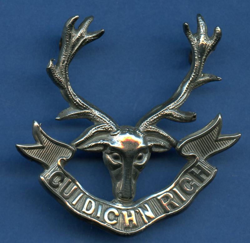 Seaforth Highlanders Cap Badge