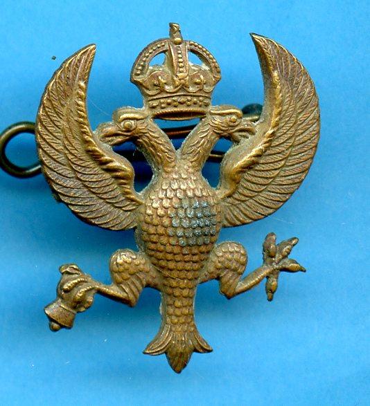 The Lanarkshire Yeomanry Cap Badge 1953-56