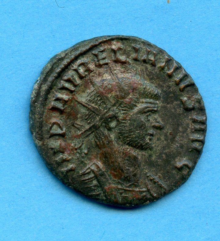 ROMAN EMPEROR AURELIAN (AD 270-284/5) Antoninianus coin