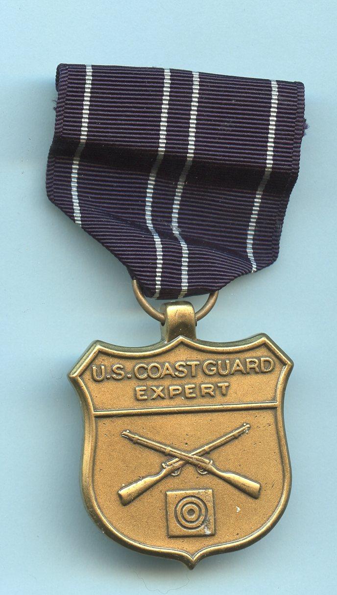 U.S.A. Coast Guard Expert Shot Medal