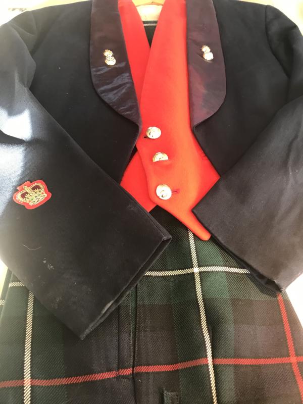 Royal Highland Fusiliers Mess Kit Uniform