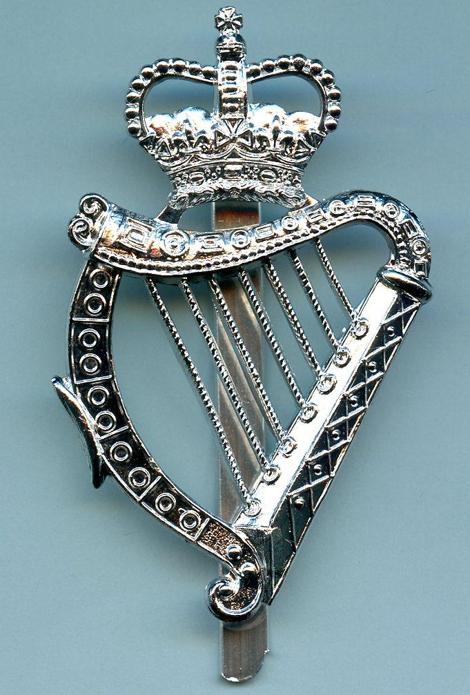 18th London Regiment ( London Irish Rifles ) Anodised Cap Badge