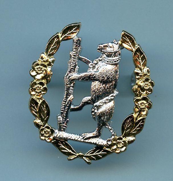 Warwickshire & Worcestershire Yeomanry Anodised Cap Badge