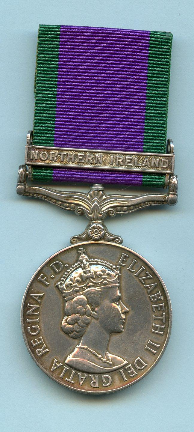 Campaign Service Medal 1962  Northern Ireland, Sapper Royal Engineers