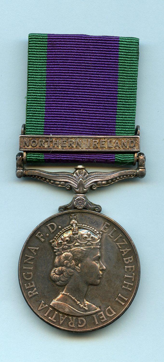 Campaign Service Medal 1962  Northern Ireland, Sgt Royal Electrical & Mechanical Engineers