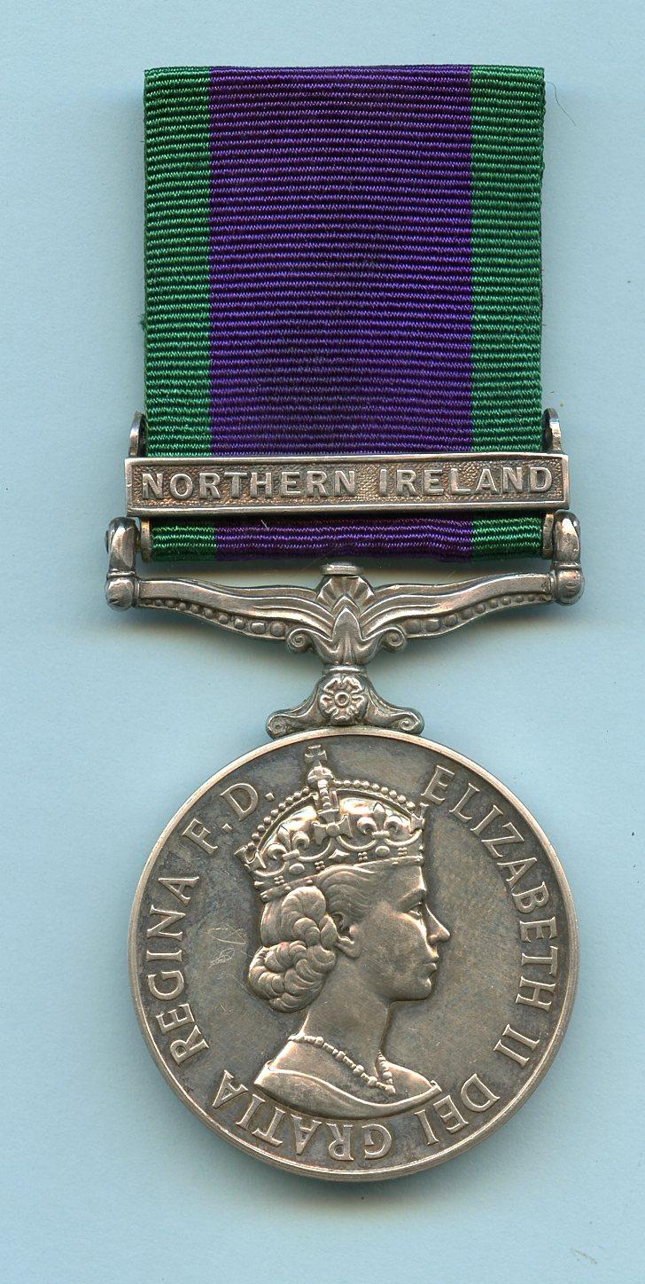 Campaign Service Medal 1962  Northern Ireland, Cpl Royal Signals