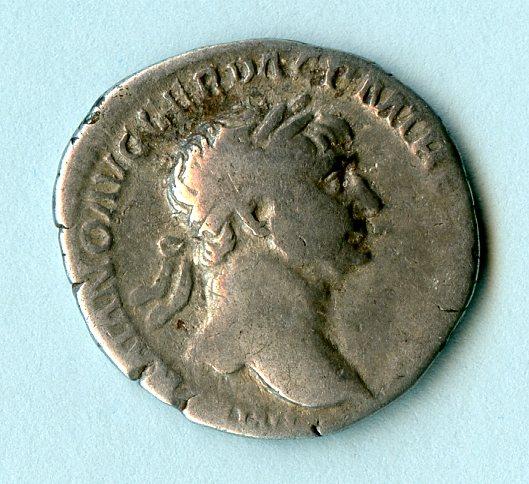 ROMAN EMPEROR TRAJAN (AD 98-117) silver denarius coin