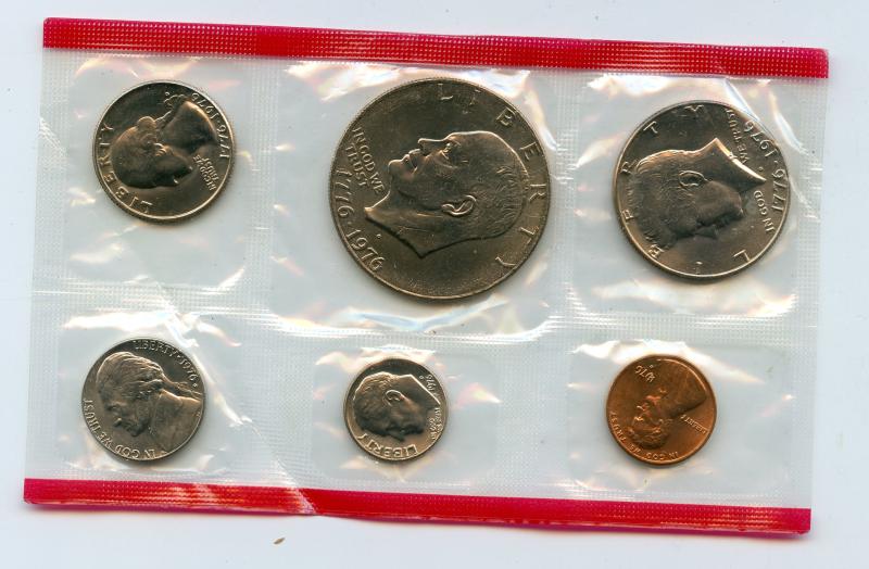 U.S.A.  Bicentennial 1976 Uncirculated Coin set