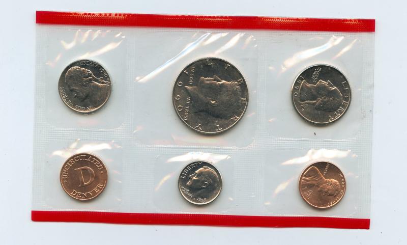 1990 United States of America Uncirculated Coin set