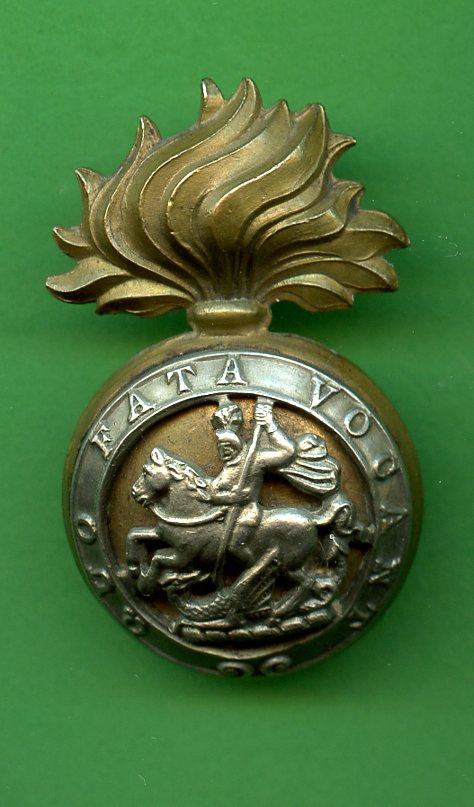 The Northumberland Fusiliers  Bi-Metal Cap Badge