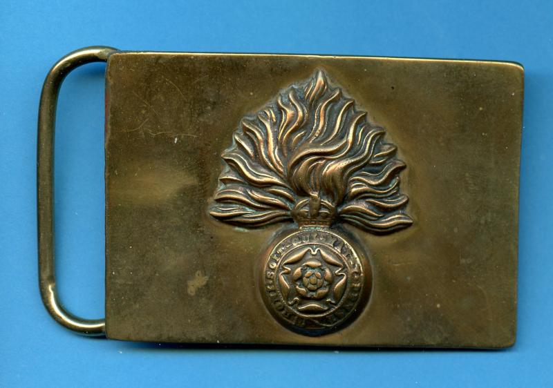 1st to 4th  London Regiment   Royal Fusiliers Belt Buckle (named on reverse P Gill)