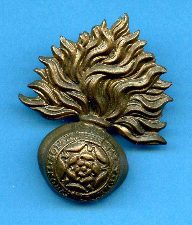 The Royal Fusiliers ( City of London Regiment ) Victorian Crown Brass