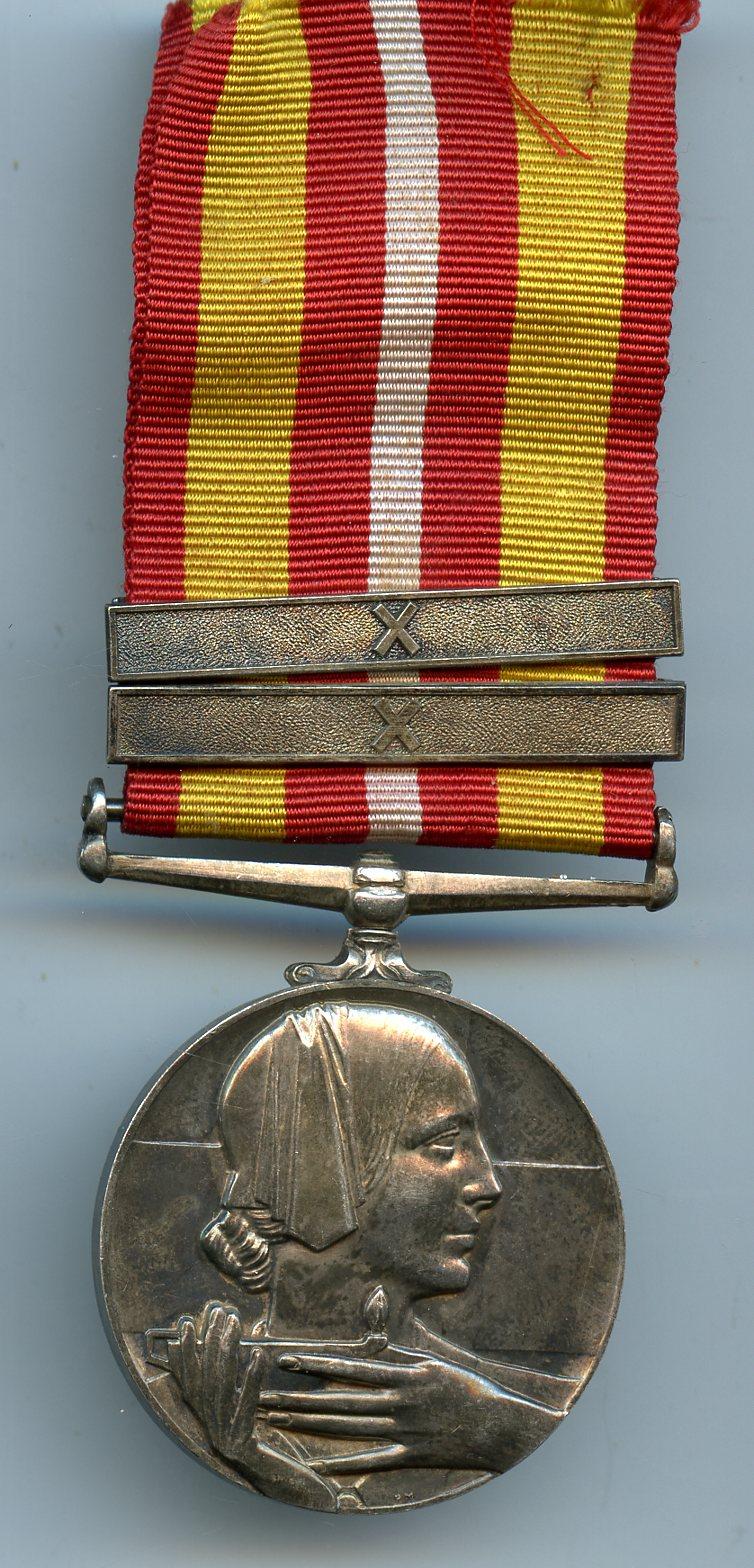 Voluntary Medical Services Long Service Medal with 2 Long Service Bars